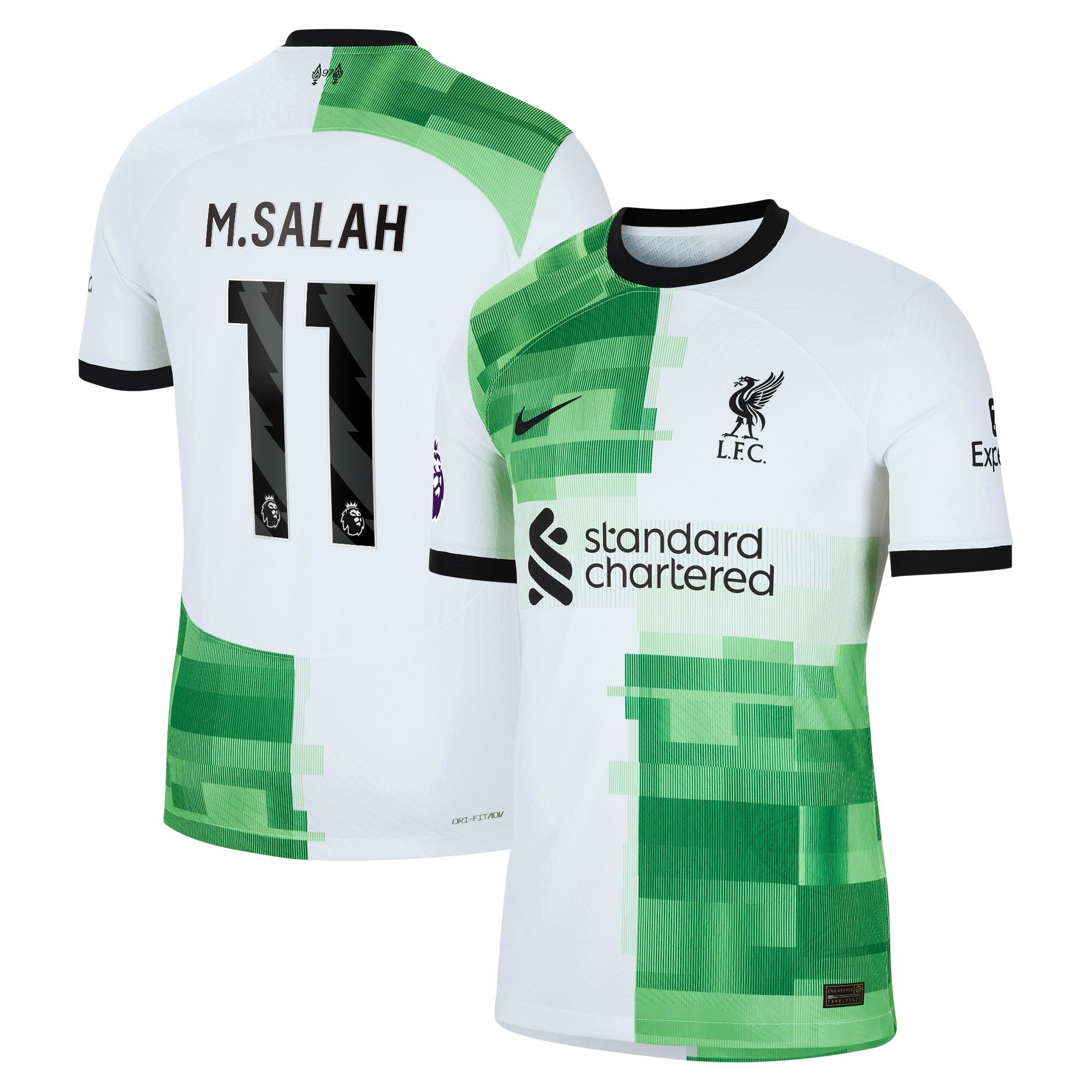 Mohamed Salah Liverpool Nike 2023/24 Home Authentic Player Jersey - Red/White - Image 5