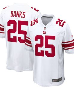Deonte Banks New York Giants Nike  Game Jersey -  White/Royal