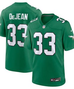 Cooper DeJean Philadelphia Eagles Nike Alternate Game Jersey - Kelly Green