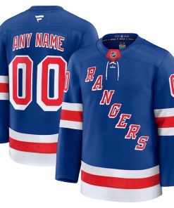 New York Rangers  Home Premium Custom Jersey - Royal/Navy/White