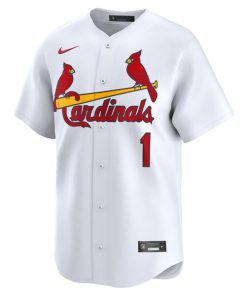 Alternative view of St. Louis Cardinals Nike #1 Dad Home Limited Jersey - White