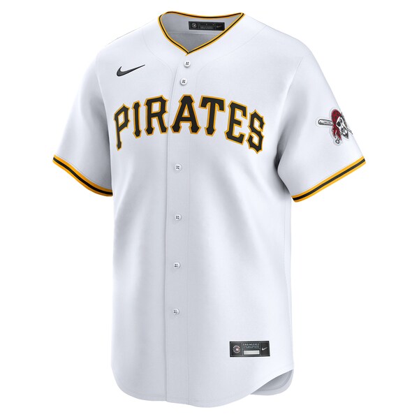 Pittsburgh Pirates Nike Home Limited Jersey - White - Image 2