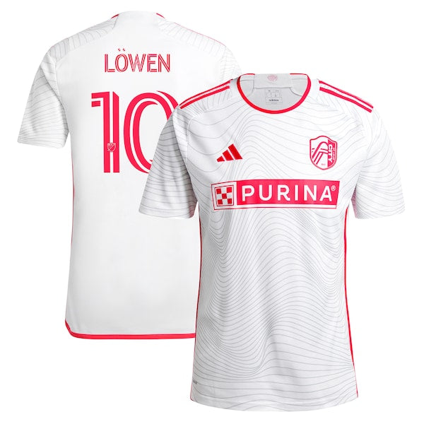 Eduard L?wen St. Louis City SC adidas 2024 The Confluence Kit Replica Player Jersey - White