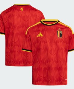 Belgium National Team adidas Youth FIFA x World Cup 2026 Home Replica Jersey - Red