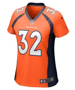 Alternative view of Delarrin Turner-Yell Denver Broncos Nike Women's Game Player Jersey - Orange