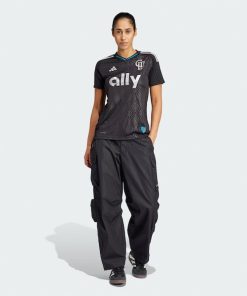 Alternative view of Charlotte FC adidas Women's 2025 Fortress Kit Replica Jersey - Black