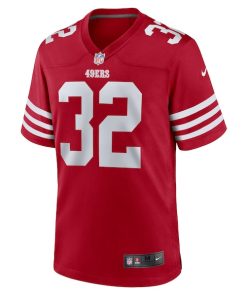 Alternative view of Patrick Taylor Jr. San Francisco 49ers Nike Team Game Jersey -  Scarlet