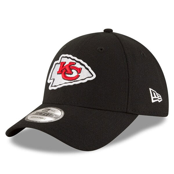 Kansas City Chiefs New Era Super Bowl LVIII Champions Side Patch 9FORTY Adjustable Hat - Black - Image 4