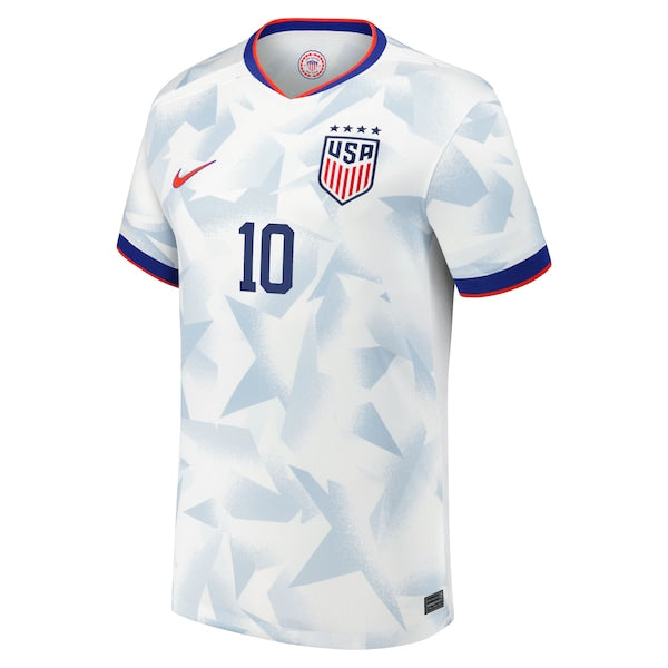 Lindsey Heaps USMNT Nike Youth 2025 Home Replica Player Jersey - White - Image 2