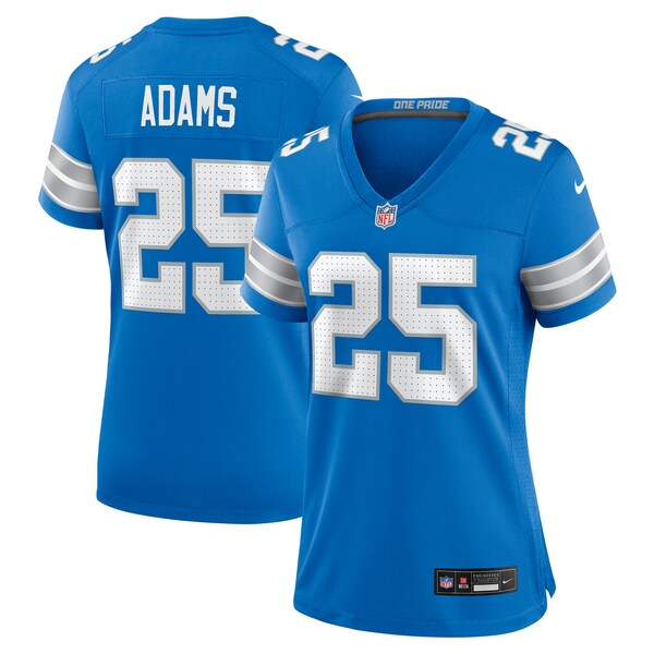 Jamal Adams Detroit Lions Nike Women's Team Game Jersey - Blue