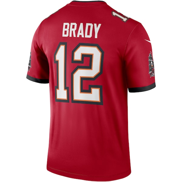 Tom Brady Tampa Bay Buccaneers Nike Legend Jersey - Red/Pewter - Image 4