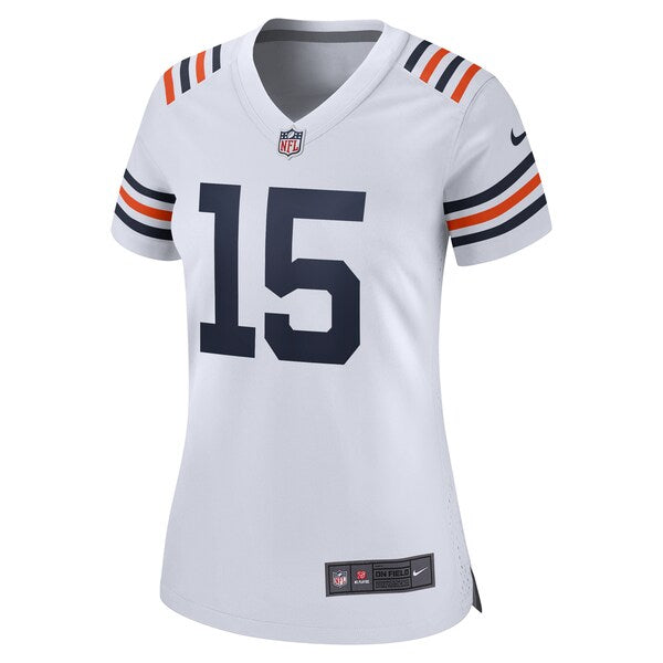 Rome Odunze Chicago Bears Nike Women's Alternate Game Jersey - White - Image 2