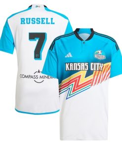 Johnny Russell Sporting Kansas City adidas 2024 Archive Replica Jersey - White