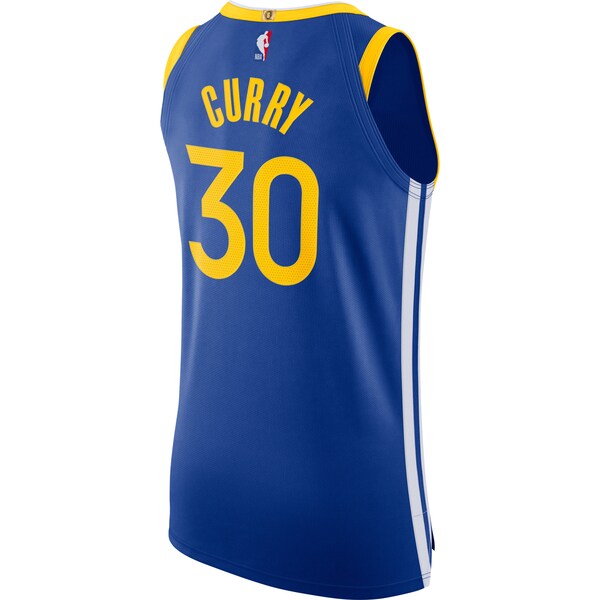 Stephen Curry Golden State Warriors Nike Authentic Jersey - Association Edition - Royal - Image 3