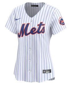 Alternative view of New York Mets Nike Women's 2024 Jackie Robinson Day Home Limited Jersey?¨C White