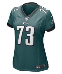 Alternative view of Le'Raven Clark Philadelphia Eagles Nike Women's  Game Jersey - Midnight Green