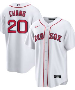 Yu Chang Boston Red Sox Nike Home Replica Jersey - White