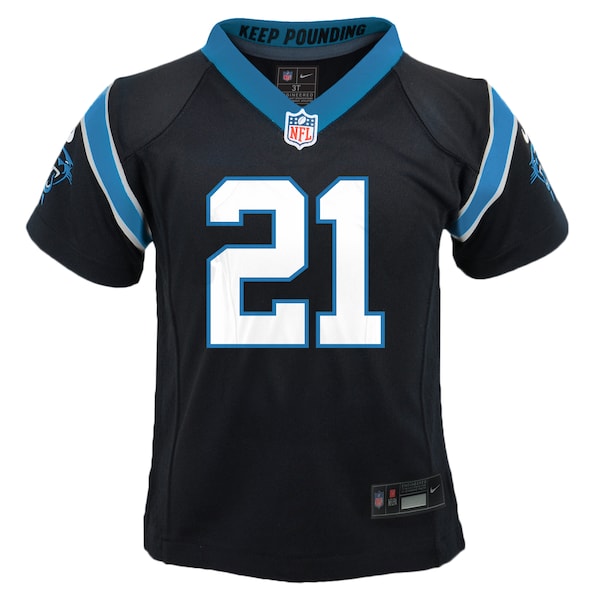 Jeremy Chinn Carolina Panthers Nike Preschool Game Jersey - Black - Image 2