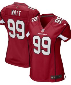Alternative view of J.J. Watt Arizona Cardinals Nike Women's Game Jersey - Cardinal/Black
