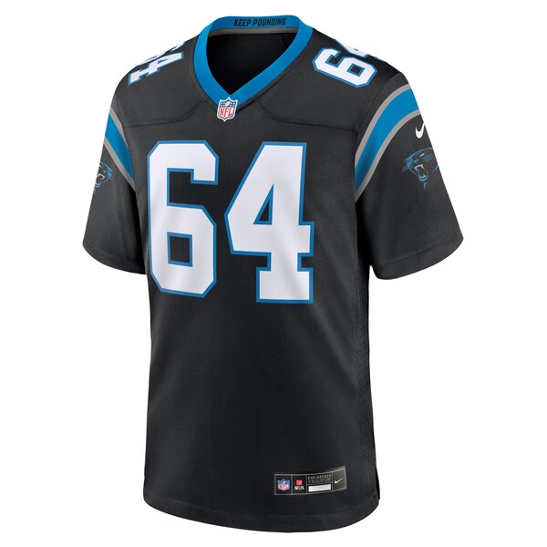 Brett Toth Carolina Panthers Nike Game Jersey - Black - Image 2