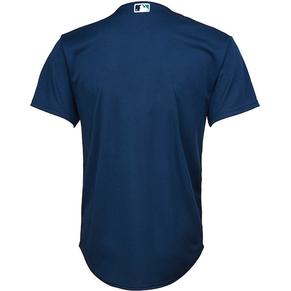 Seattle Mariners Nike Youth Alternate Replica Team Jersey - Navy - Image 3