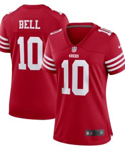 Ronnie Bell San Francisco 49ers Nike Women's Team Game Jersey - Scarlet