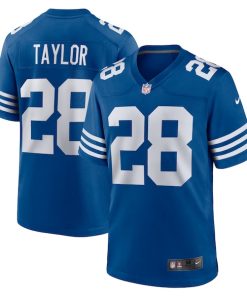 Men's Nike Jonathan Taylor Royal Indianapolis Colts Alternate Game Jersey/White