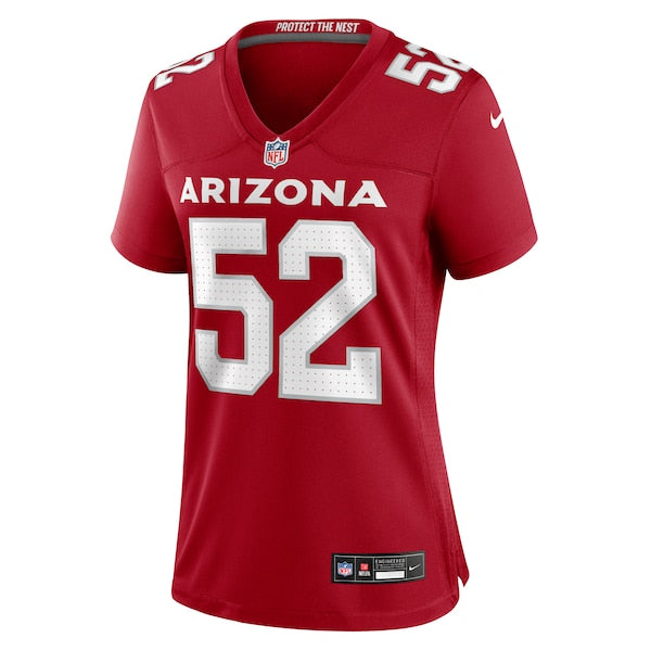 Jordan Burch Arizona Cardinals Nike Women's Team Game Jersey - Cardinal - Image 2