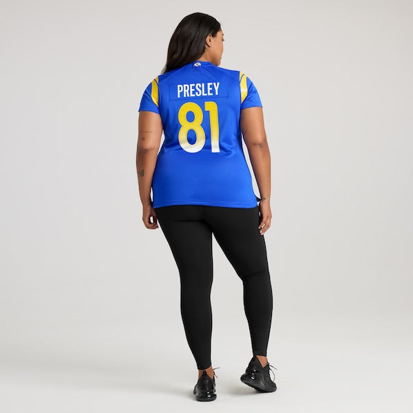 Brennan Presley Los Angeles Rams Nike Women's Team Game Jersey - Royal - Image 8