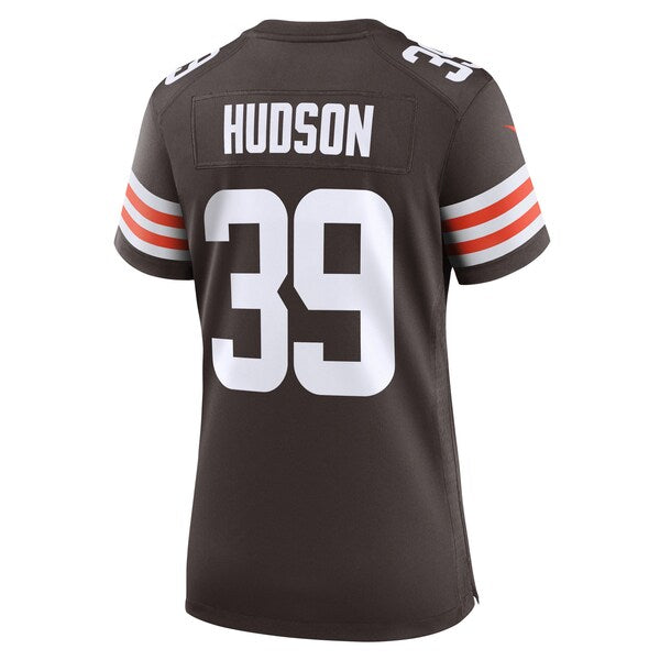 Khaleke Hudson Cleveland Browns Nike Women's Team Game Jersey - Brown - Image 4