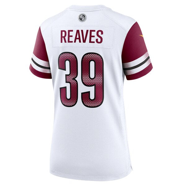 Jeremy Reaves Washington Commanders Nike Women's Game Jersey - White - Image 3