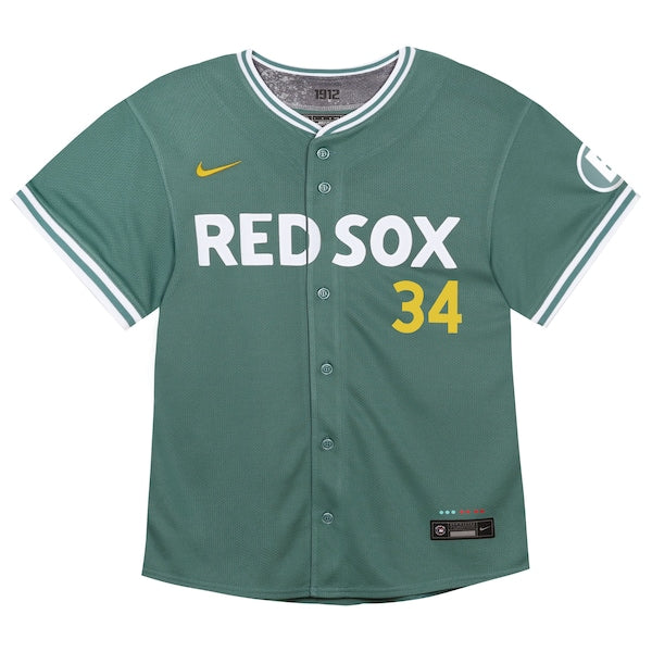 David Ortiz Boston Red Sox Nike Toddler 2025 City Connect Limited Retired Player Jersey - Green - Image 2