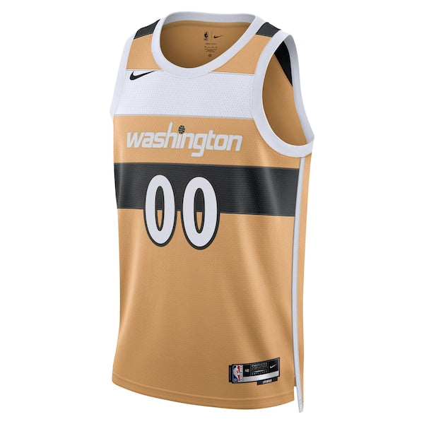 Washington Wizards Nike Unisex 2025/26 City Edition Swingman Custom Jersey - Gold - Image 2