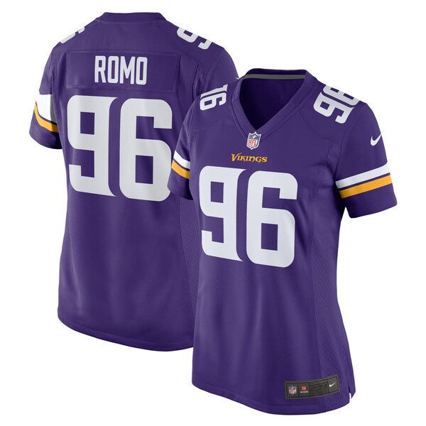 John Parker Romo Minnesota Vikings Nike Women's Game Jersey - Purple