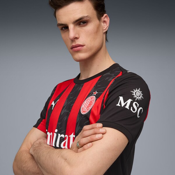 AC Milan Puma 2025/26 Home Replica Jersey - Red/White - Image 10