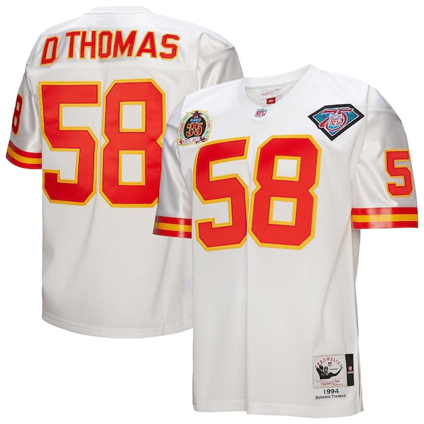 Derrick Thomas Kansas City Chiefs 1994 Authentic Throwback Retired Player Jersey - White