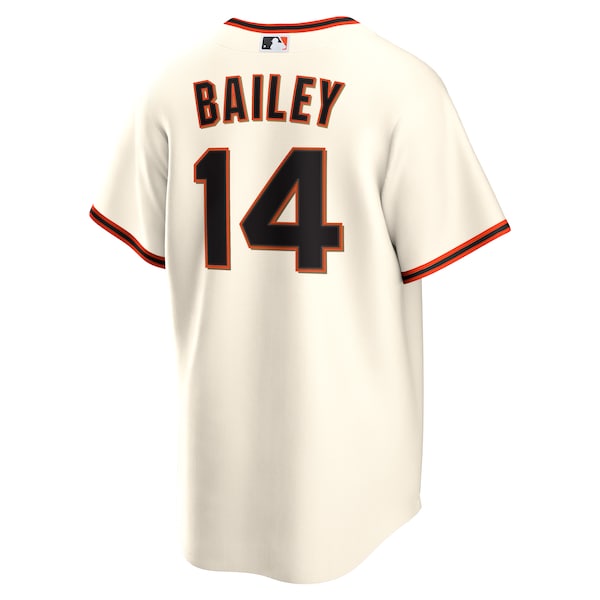 Patrick Bailey San Francisco Giants Nike Home Replica Jersey - Cream - Image 3