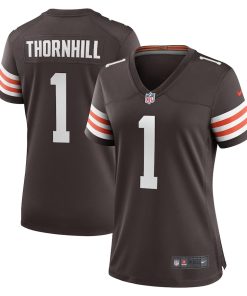 Juan Thornhill Cleveland Browns Nike Women's Nike Women's All Player Jersey - Brown