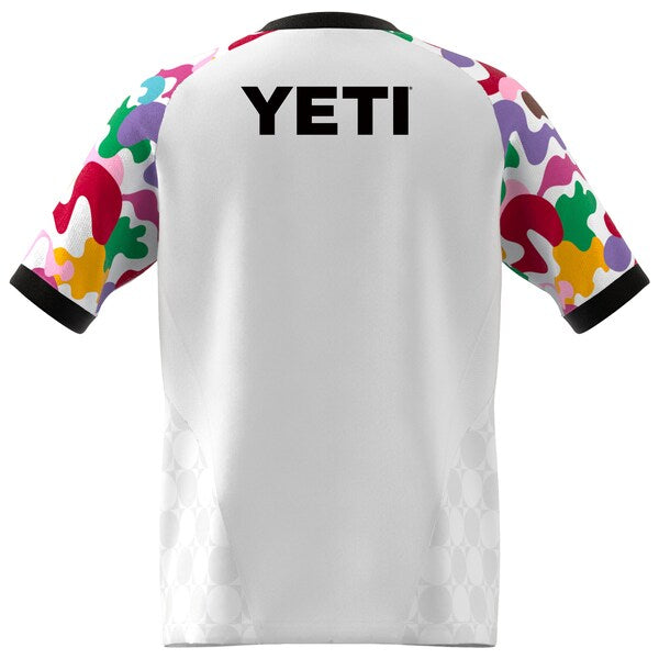 Austin FC adidas Youth 2024 Pride Pre-Match Top - White - Image 3