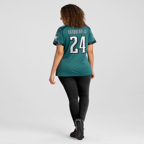 James Bradberry IV Philadelphia Eagles Nike Women's Team Game Jersey - Midnight Green - Image 8