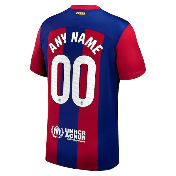 Barcelona Nike 2023 Home Replica Custom Jersey - Royal - Image 3