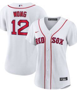 Connor Wong Boston Red Sox Nike Women's Home Replica Jersey - White