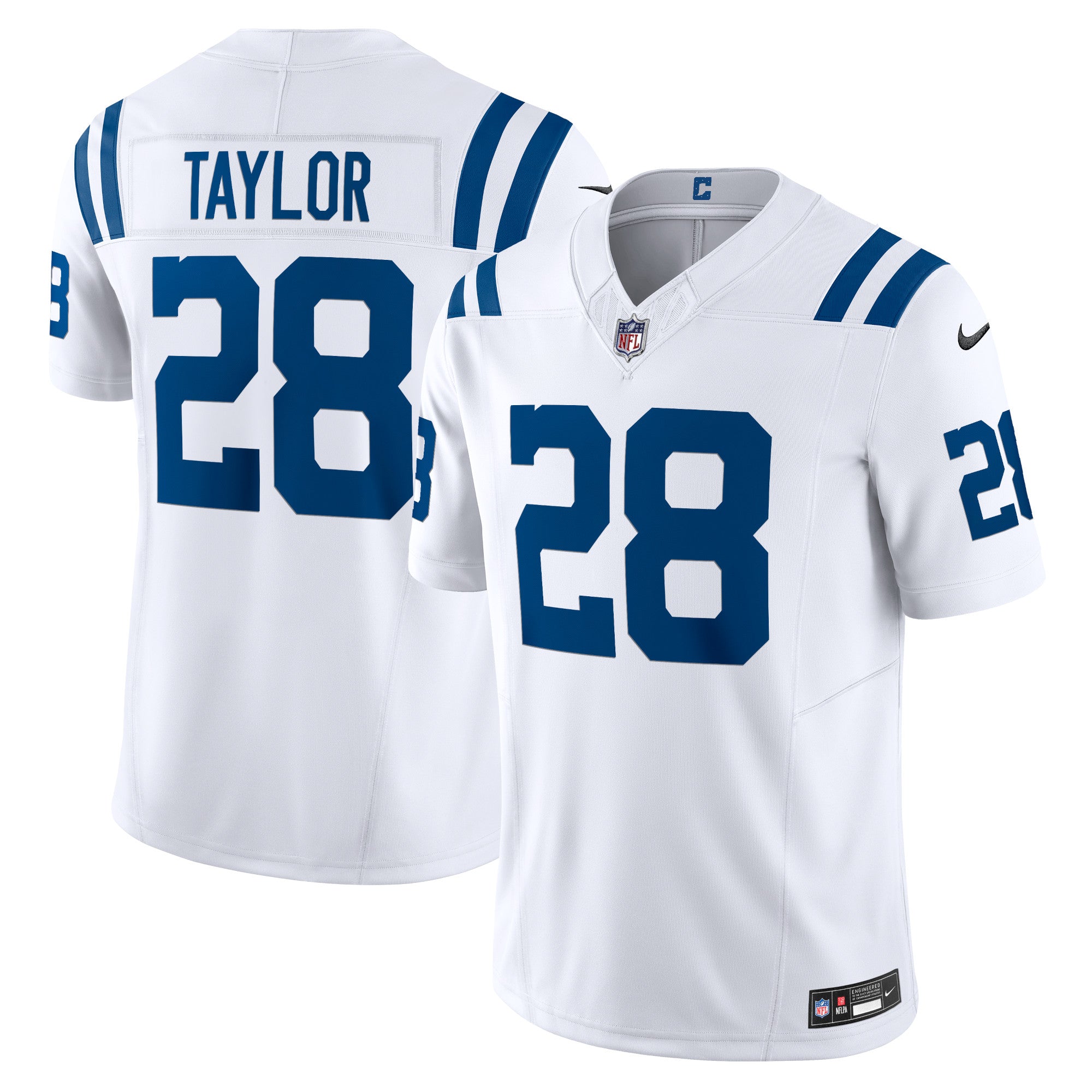 Jonathan Taylor Indianapolis Colts Nike Vapor F.U.S.E. Limited Jersey - Blue/Royal/White - Image 6