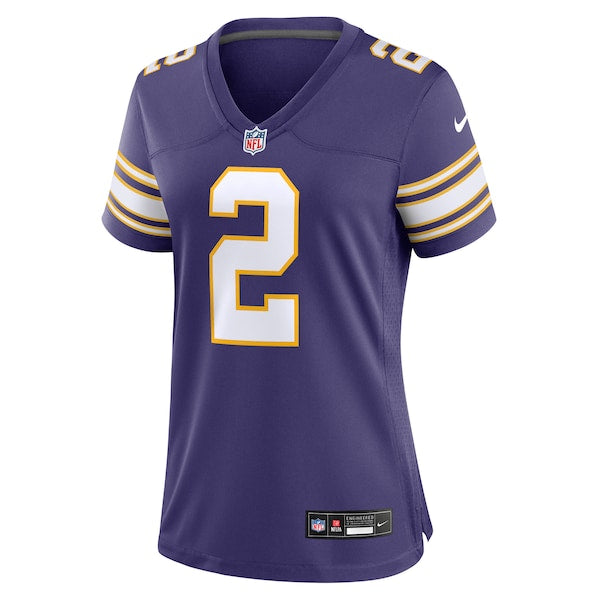 Alexander Mattison Minnesota Vikings Nike Women's Classic Player Game Jersey - Purple - Image 2