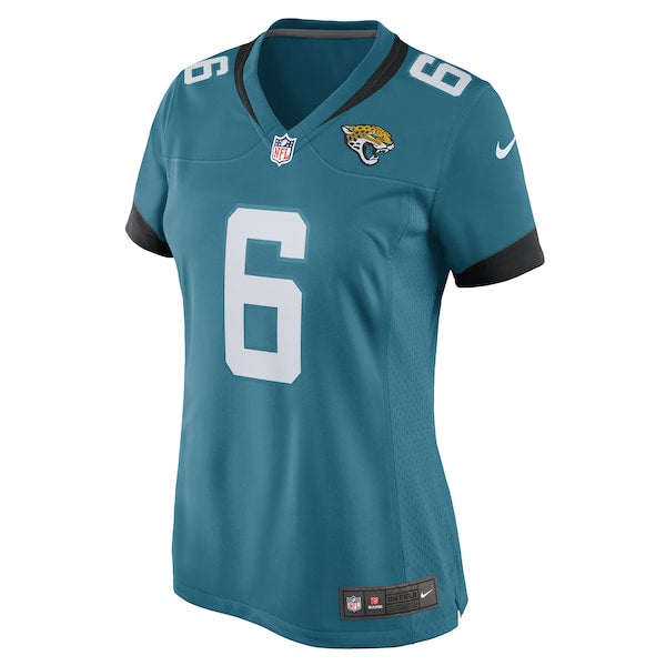 Chris Claybrooks Jacksonville Jaguars Nike Women's Game Player Jersey - Teal - Image 2