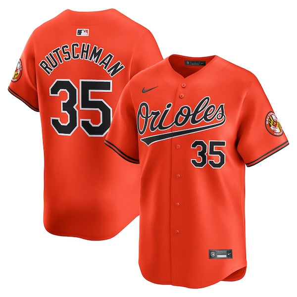 Adley Rutschman Baltimore Orioles Nike Alternate Limited Player Jersey?ยจC Orange