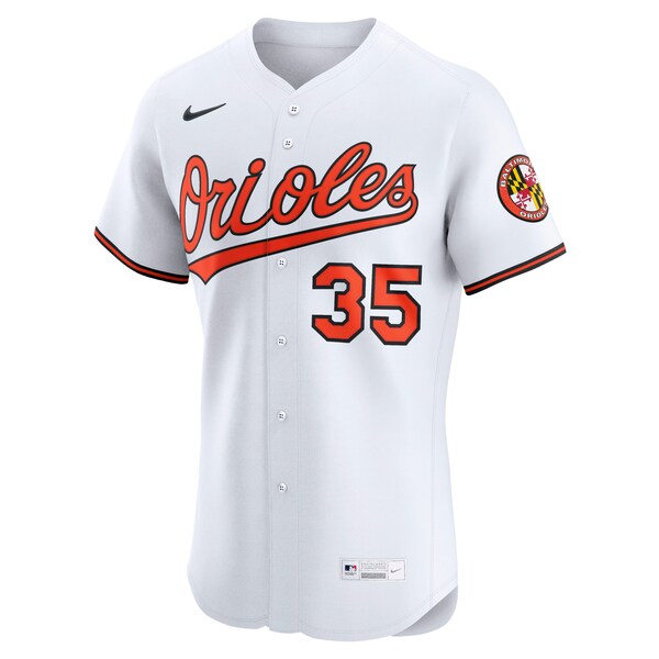 Adley Rutschman Baltimore Orioles Nike Home Elite Jersey - White - Image 2