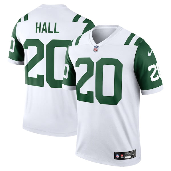 Breece Hall New York Jets Nike Classic Alternate Legend Jersey - White - Image 2