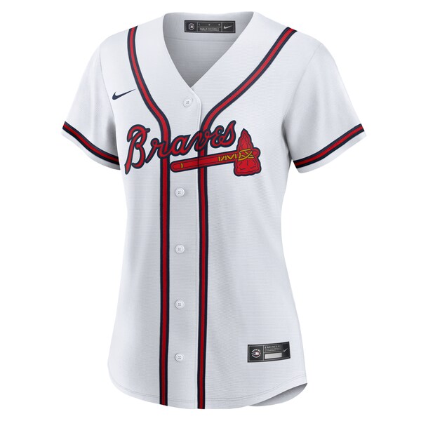 Austin Riley Atlanta Braves Nike Women's Home Replica Jersey - White - Image 2