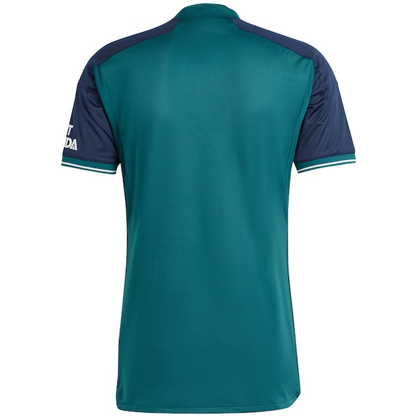 Arsenal adidas 2023/24 Third Replica Jersey - Green - Image 3